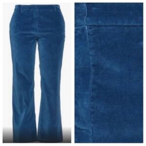 True Royal Velvet Blue Luxury Pants size 42